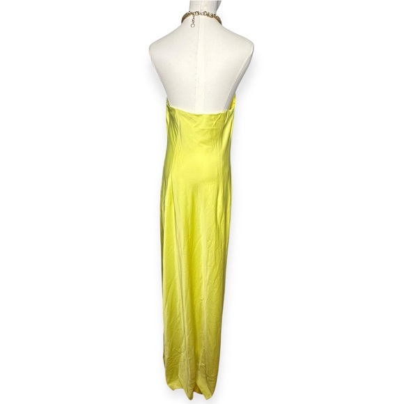 Liv Foster Chain Halter A-Line Gown NEW Size 10 - Picture 5 of 13